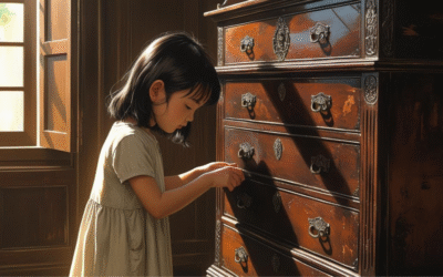 The Worn Out Book in the Dresser